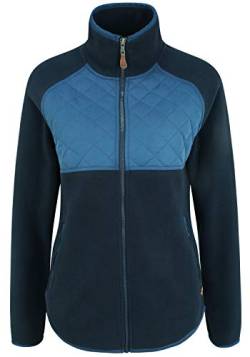 OXMO Malin Damen Fleecejacke Sweatjacke Jacke, Größe:L, Farbe:Insignia Blue (194010) von OXMO