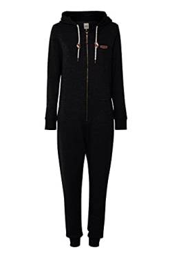 OXMO OVA Damen Overall Jogginganzug Onesie, Größe:L, Farbe:Black (799000) von OXMO