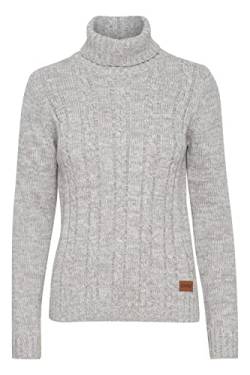 OXMO OXPhilipa Damen Rollkragenpullover Pullover mit Rollkragen, Größe:M, Farbe:LIG Grey M (798242) von OXMO