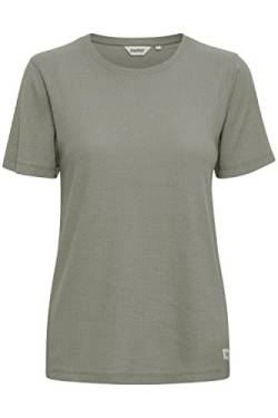 OXMO OXPim Damen T-Shirt Kurzarm Shirt mit Rundhals-Ausschnitt, Größe:M, Farbe:Seagrass (166008) von OXMO