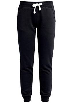 OXMO Olivia Damen Sweathose Sweatpants Relaxhose, Größe:S, Farbe:Black (799000) von OXMO