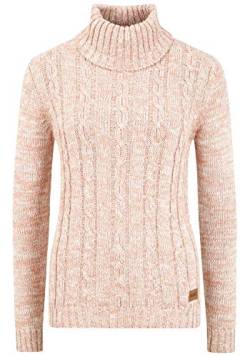 OXMO Philipa Damen Rollkragenpullover Pullover mit Rollkragen, Größe:L, Farbe:Powder ROS (795178) von OXMO