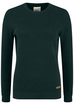 OXMO Sarah Damen Strickpullover Feinstrick Pullover mit Rundhals-Ausschnitt, Größe:L, Farbe:Ponderosa (793680) von OXMO