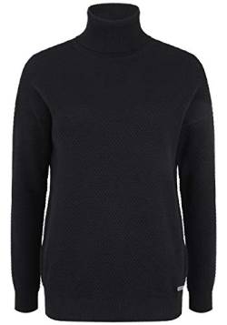 OXMO Sina Damen Rollkragenpullover Pullover, Größe:L, Farbe:Black (799000) von OXMO