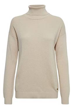 OXMO Sina Damen Rollkragenpullover Pullover, Größe:L, Farbe:Oyster Gray (141107) von OXMO