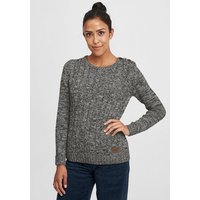 OXMO Strickpullover OXPhia Strickpulli mit Zopfstrickmuster von OXMO