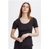 OXMO T-Shirt OXIsan 2Pack basic T-Shirt aus Rippstoff von OXMO