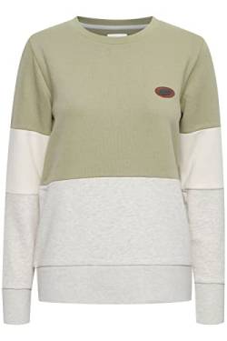 OXMO Trine Damen Sweatshirt Pullover Sweater, Größe:XXL, Farbe:Seagrass (166008) von OXMO