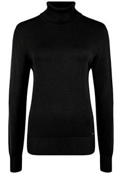 OXMO Wina Damen Rollkragenpullover Pullover, Größe:L, Farbe:Black (194007) von OXMO