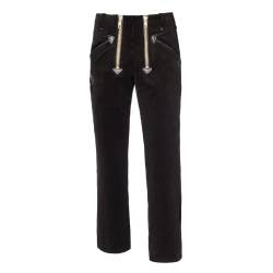 OYSTER® - Hans Zunfthose Stretch Cordsamt - schwarz - Größe 102 von OYSTER