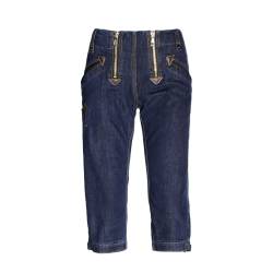 OYSTER - Damen 3/4 Zunftshorts Gabi - Elastische Jeans-Shorts aus Stretch in dunkelblau von OYSTER