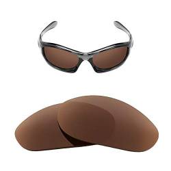 FOOUS Spiegel Polarisiert Ersatz-Brillengläser für Oakley Monster Dog Sonnenbrille Braun Verschiedene Optionen von Oak&ban
