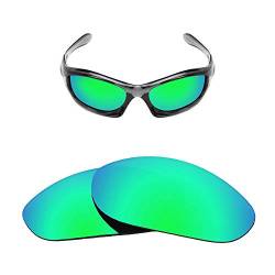 FOOUS Spiegel Polarisiert Ersatz-Brillengläser für Oakley Monster Dog Sonnenbrille Grün Verschiedene Optionen von Oak&ban