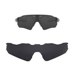 FOOUS Spiegel Polarisiert Ersatz-Brillengläser für Oakley Radar EV Path Sonnenbrille Schwarz — Verschiedene Optionen von Oak&ban