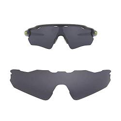 FOOUS Spiegel Polarisiert Ersatz-Brillengläser für Oakley Radar EV Path Sonnenbrille Titanium — Verschiedene Optionen von Oak&ban