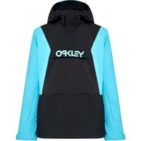 OAKLEY TNP TBT INSULATED ANORAK Jacke 2024 black/bright blue - S von Oakley