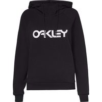 OAKLEY WOMENS 2.0 Fleece Hoodie 2023 black/white - XXL von Oakley