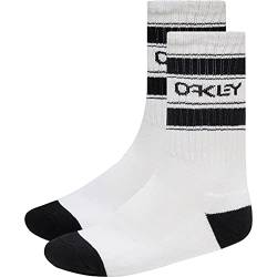 Oakley Baby-Jungen ICON PCS B1B Symbol-SOCKEN (3 STÜCK), Wei, Large von Oakley