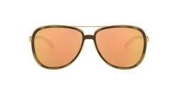 Oakley Damen 0OO4129 Sonnenbrille, Blau (Brown Tortoise/Gold), 58 von Oakley