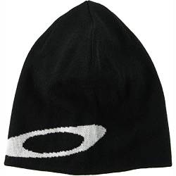 Oakley Herren Beanie Ellipse, Schwarz/Weiß, Einheitsgröße von Oakley