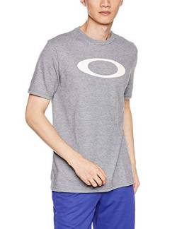 Oakley Herren O-Bold Ellipse Hemd, Athletic Heather Grey, Groß von Oakley