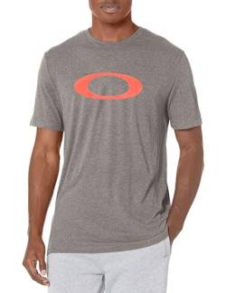 Oakley Herren O-Bold Ellipse Tee, Neu Granit/Neonorange, 3X-Groß von Oakley