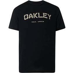 Oakley Men's SI Indoc Tee, Blackout, Large von Oakley