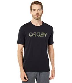 Oakley Mens Herren Mark II Tee Hemd, Blackout, Mittel von Oakley
