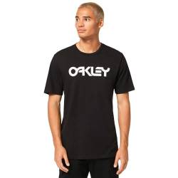 Oakley Unisex-Erwachsene Mark Ii Tee 2.0 T-Shirt, schwarz/weiß, Medium von Oakley