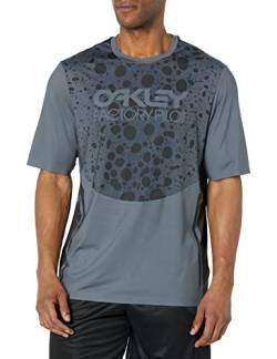 Oakley Unisex-Erwachsene Maven Rc Kurzarmtrikot T-Shirt, Schwarzer Frosch, Small von Oakley