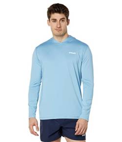 Oakley Unisex-Erwachsene Rushguard Rainbow Rc Hooded Rash Guard Shirt, Stonewash Blue, Small von Oakley