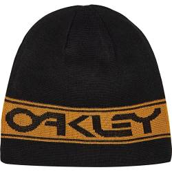 Oakley Unisex-Erwachsene TNP Reversible Beanie Stirnband, Verdunkelung/Bernsteingelb, Einheitsgre von Oakley