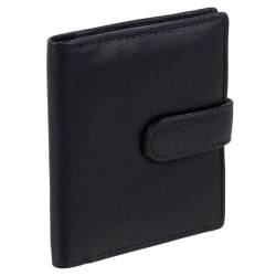 Oakridge Leather Unisex RFID-geschütztes Kreditkartenetui, Schwarz , Einheitsgröße, Casual von Oakridge Leather