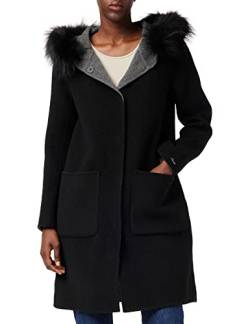 Oakwood Damen 62178 Mantel, Noir Noir, XL von Oakwood