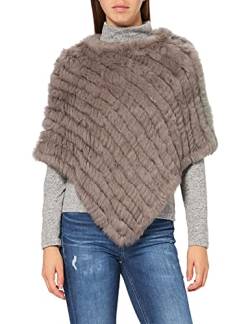 Oakwood Damen Davos Poncho, Grau (Gris 0527), One Size (Herstellergröße: TU) von Oakwood