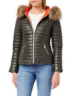 Oakwood Damen Happy 1 Jacke, Grün (Kaki Fonce 0626), Large von Oakwood