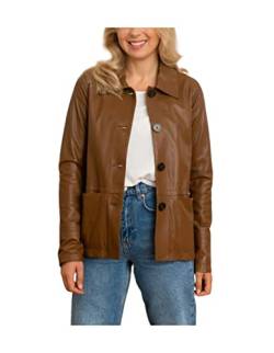 Oakwood Damen Nancy Jacke, Rehbraun, 42 von Oakwood