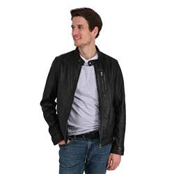 Oakwood Herren Agent Lederjacke, Noir, S von Oakwood