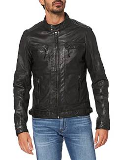 Oakwood Herren Blouson Echtleder Jacke Gr. X-Large, Noir (Noir) von Oakwood