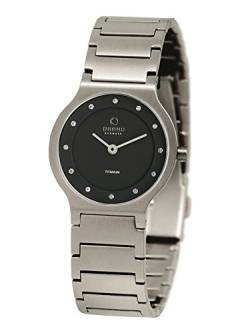 Obaku Denmark Flache Titan Damenuhr mit Titanband V133LTBST1 von Obaku