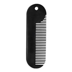Vintage Kammbart Kamm Metall feinen Zahnkamm für Männer Haarkamm für die Pflege dicker dünner Haarbard Schnurrbart von Obelunrp