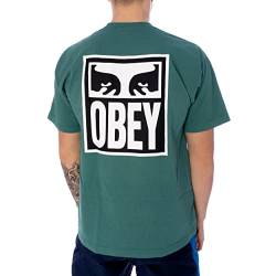 Obey Eyes Icon 2 T-Shirt Herren Shirt Palm Leaf L von Obey