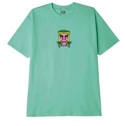Obey Roman Icon T-Shirt Herren (L, grün) von Obey