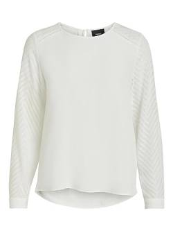 Object NOS Damen OBJZOE L/S TOP NOOS Bluse, Gardenia, 34 von Object NOS