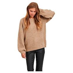 Object Damen OBJEVE NONSIA L/S Knit NOOS Pullover, Incense, L, 23027064 von Object