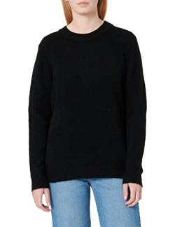 Object Damen Objellie L/S O-neck Noos Pullover, Schwarz, L EU von Object