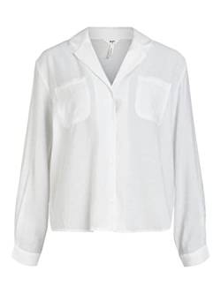 Object Damen Objseline L/S Shirt Noos Bluse, Weiß, 36 EU von Object