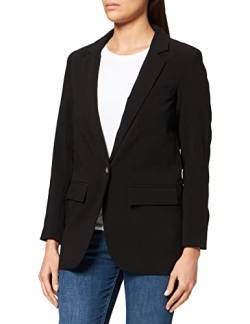 Object Damen Objsigrid L/S Noos L ssiger Business Blazer, Schwarz, 36 EU von Object