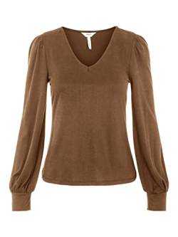 Object OBJANNIE L/S V-Neck TOP NOOS von Object