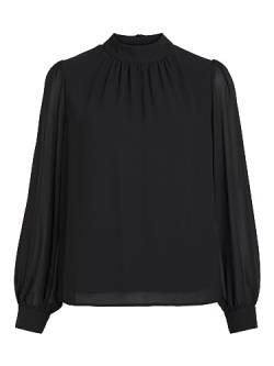Object OBJMILA L/S HIGH Neck TOP NOOS von Object